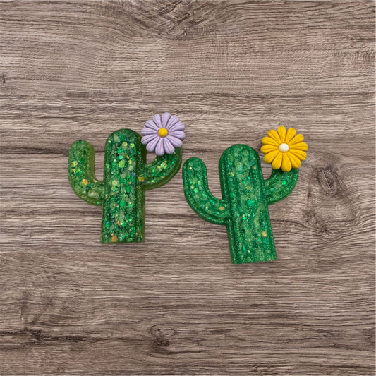 Prickly cactus (Hair Barrettes)